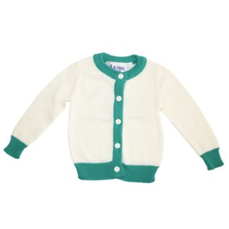 lilybel design the stripe cardigan arms loose - green